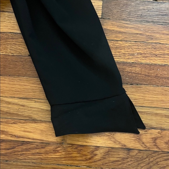 Vintage Chic Black Jumpsuit with Button Detail - Picture 4 of 5